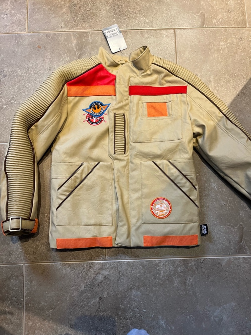 Disney store star Wars The Force Awakens Join The Resistance Kids Jacket